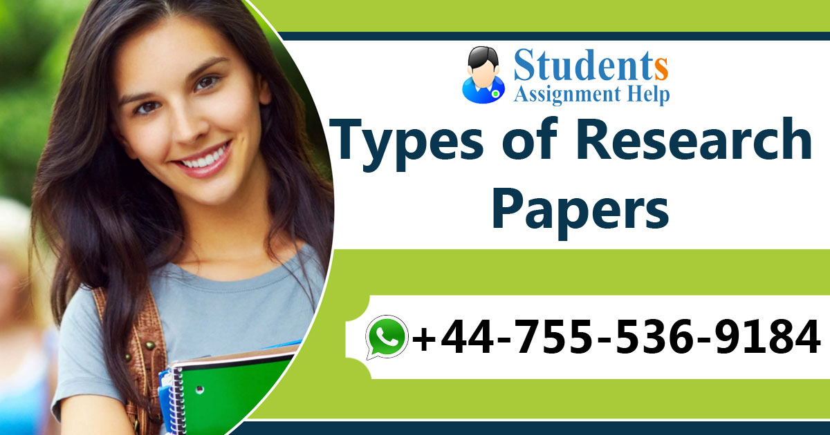 types-of-research-papers-students-assignment-help