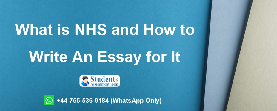 how to write an nhs essay