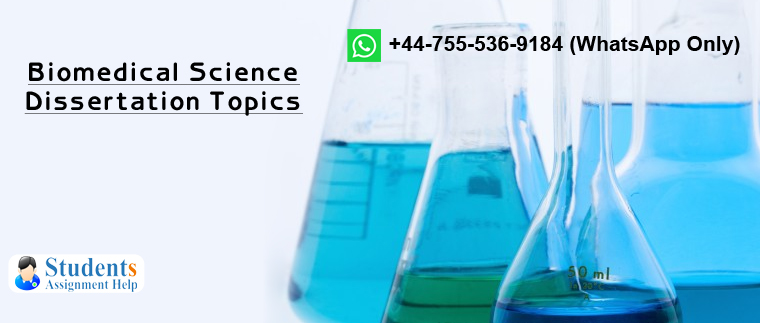 biomedical science dissertation topics
