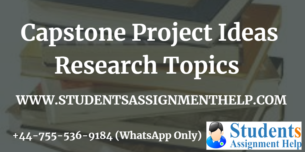 topics for capstone research project