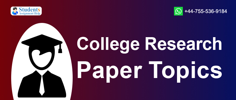 examples of research topics for college students