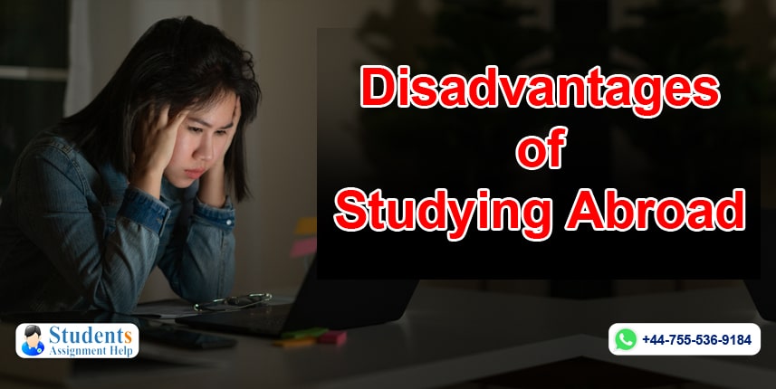 study abroad essay disadvantages