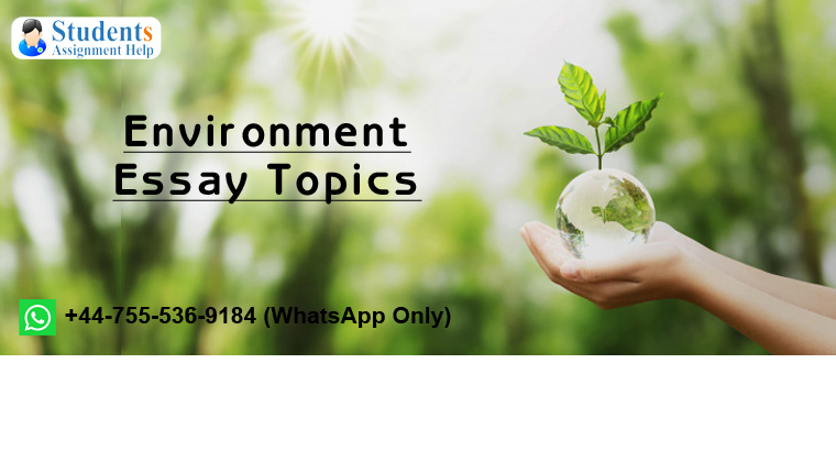 research paper topics about environment