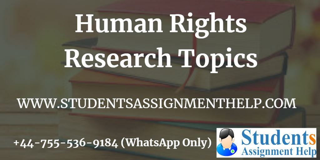 human rights research topic