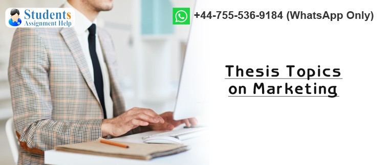 topics for thesis in marketing