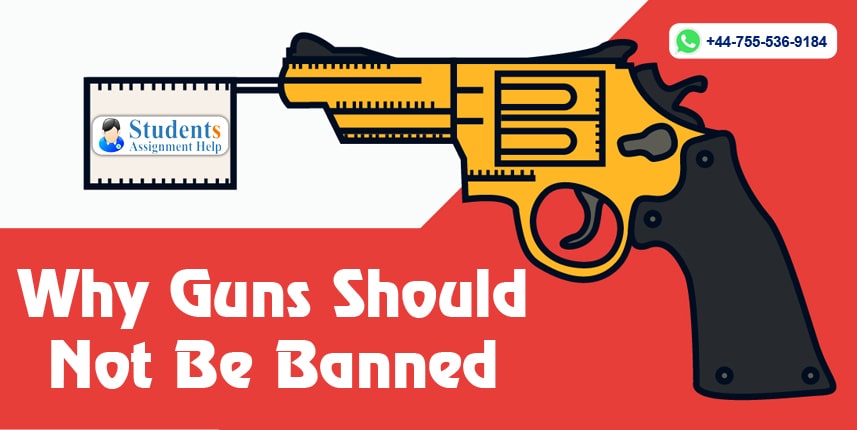why guns should be banned