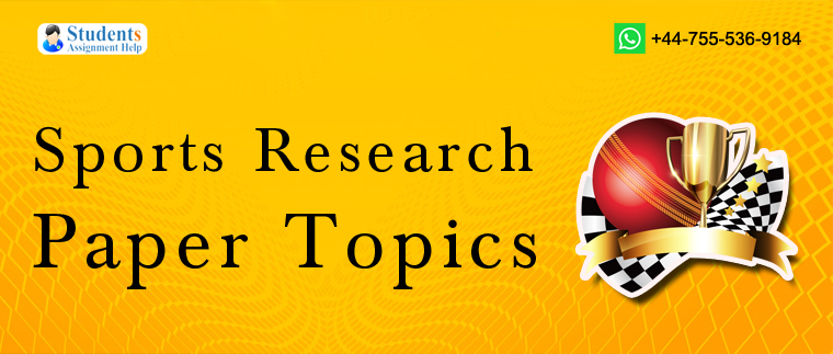 sports topics for research papers