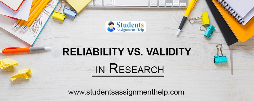 reliability vs validity psychology